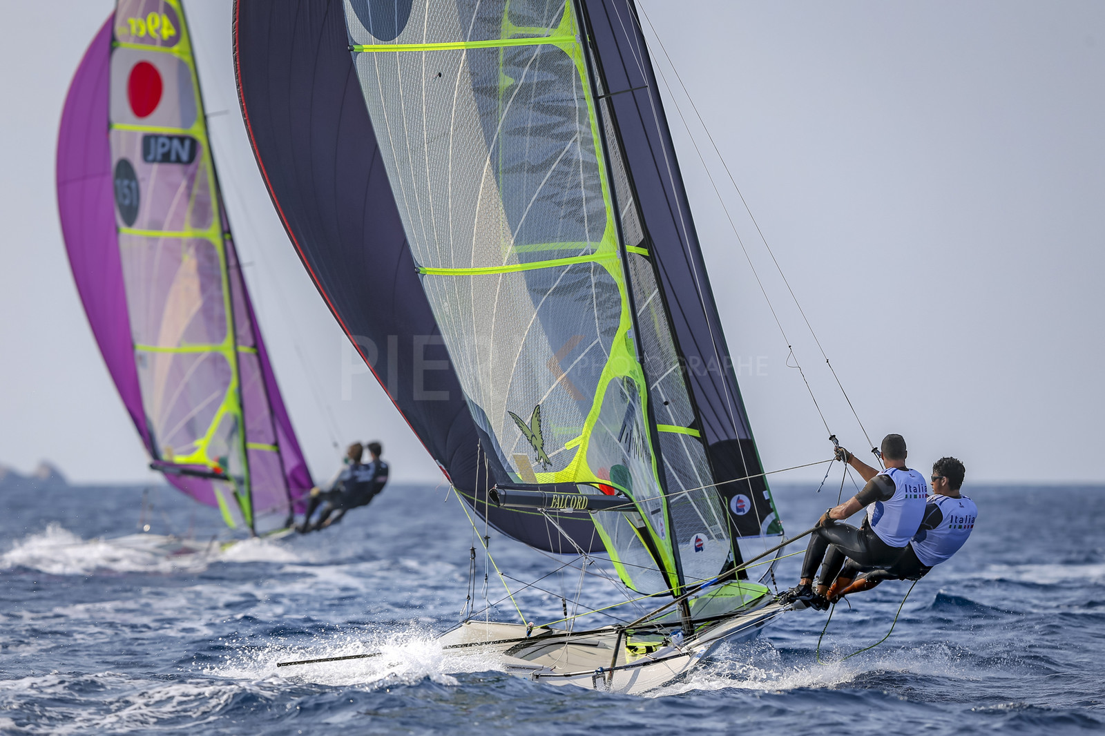 Marseille France is hosting more than 200 sailors from 28 nations for the 2018 Junior Worl Championship of 49er, 49erFX and Nacra 17. Held from 28 august to 1st september 2018. © Pierick Jeannoutot