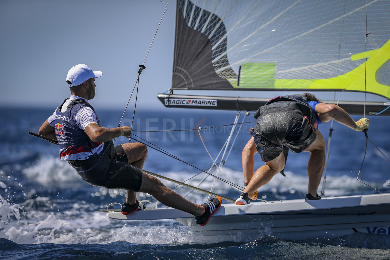 Marseilles France is hosting more than 200 sailors from 28 nations for the 2018 Junior Worl Championship of 49er, 49erFX and Nacra 17. Held from 28 august to 1st september 2018. © Pierick Jeannoutot