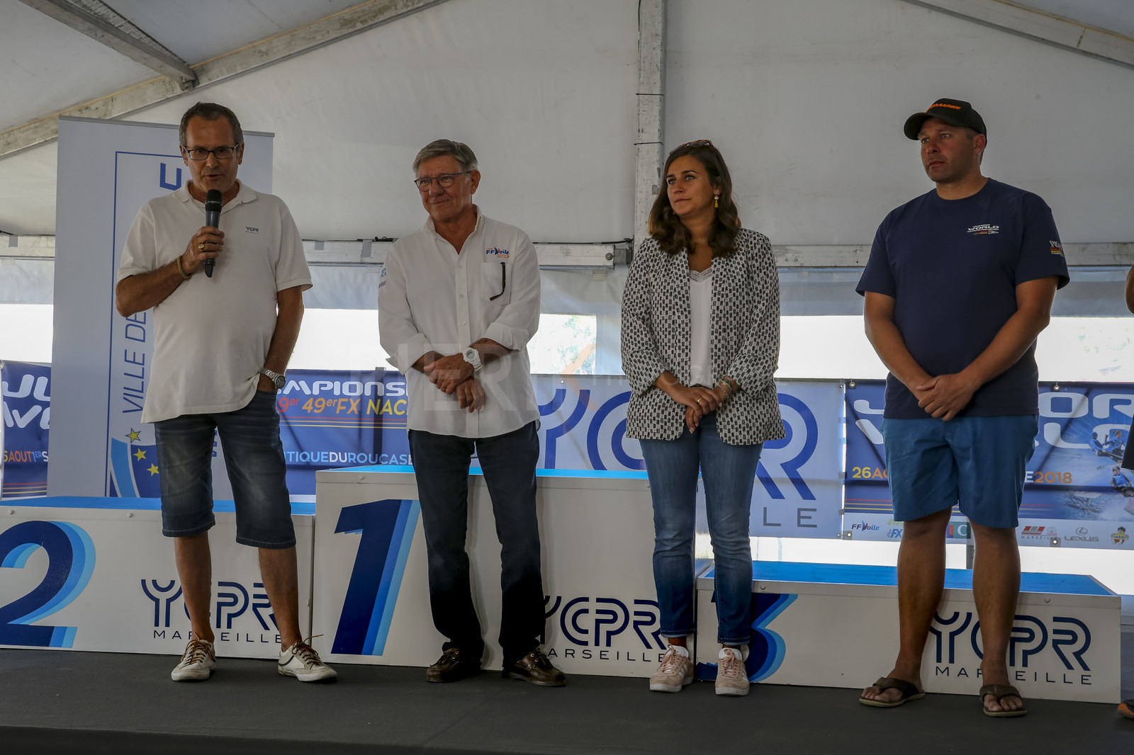 Marseilles France is hosting more than 200 sailors from 28 nations for the 2018 Junior Worl Championship of 49er, 49erFX and Nacra 17. Held from 28 august to 1st september 2018. © Pierick Jeannoutot