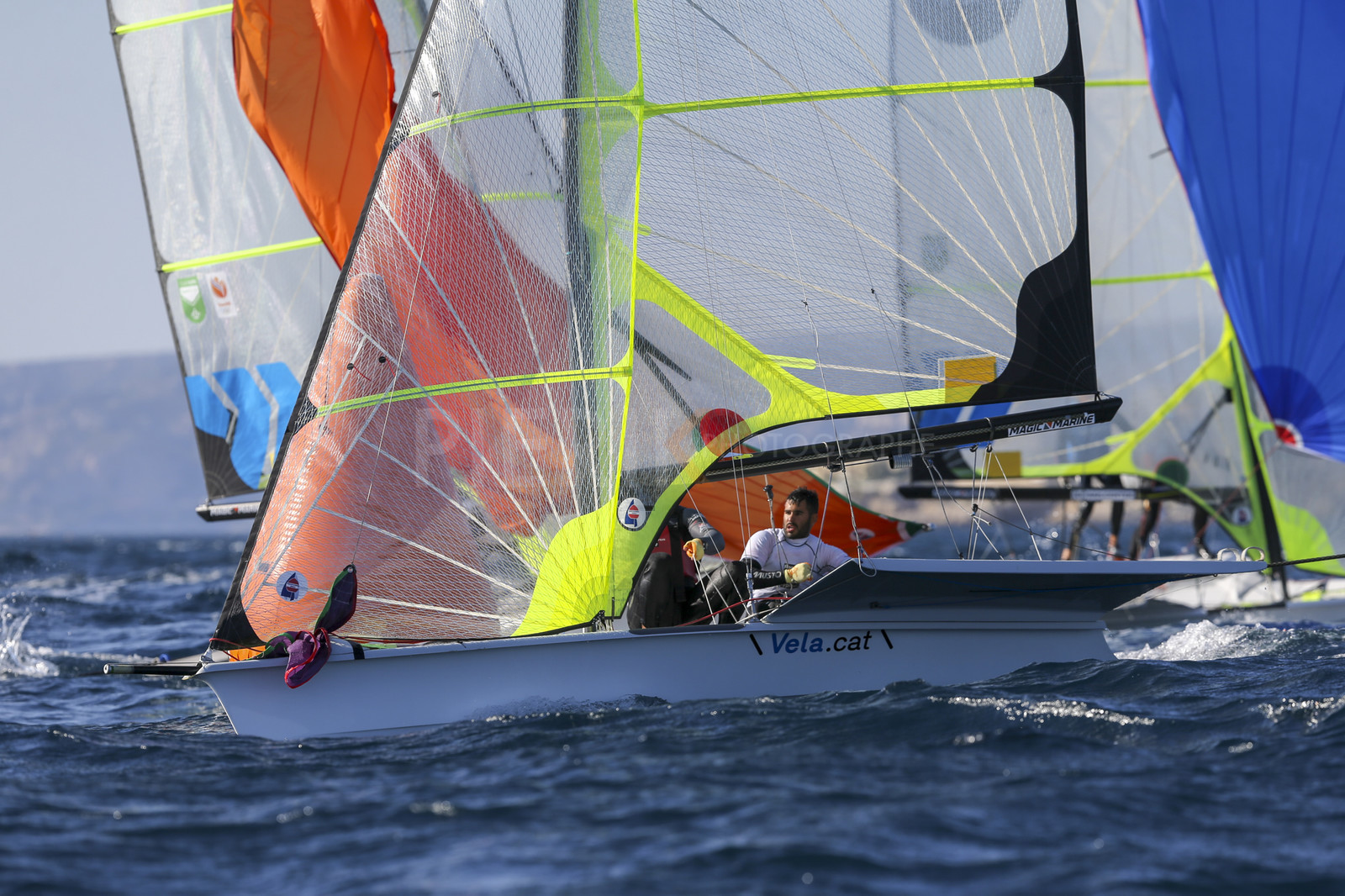 Marseille France is hosting more than 200 sailors from 28 nations for the 2018 Junior Worl Championship of 49er, 49erFX and Nacra 17. Held from 28 august to 1st september 2018. © Pierick Jeannoutot