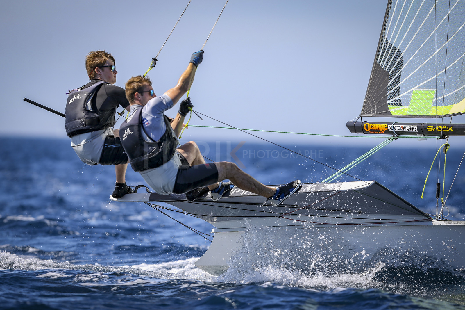 Marseilles France is hosting more than 200 sailors from 28 nations for the 2018 Junior Worl Championship of 49er, 49erFX and Nacra 17. Held from 28 august to 1st september 2018. © Pierick Jeannoutot
