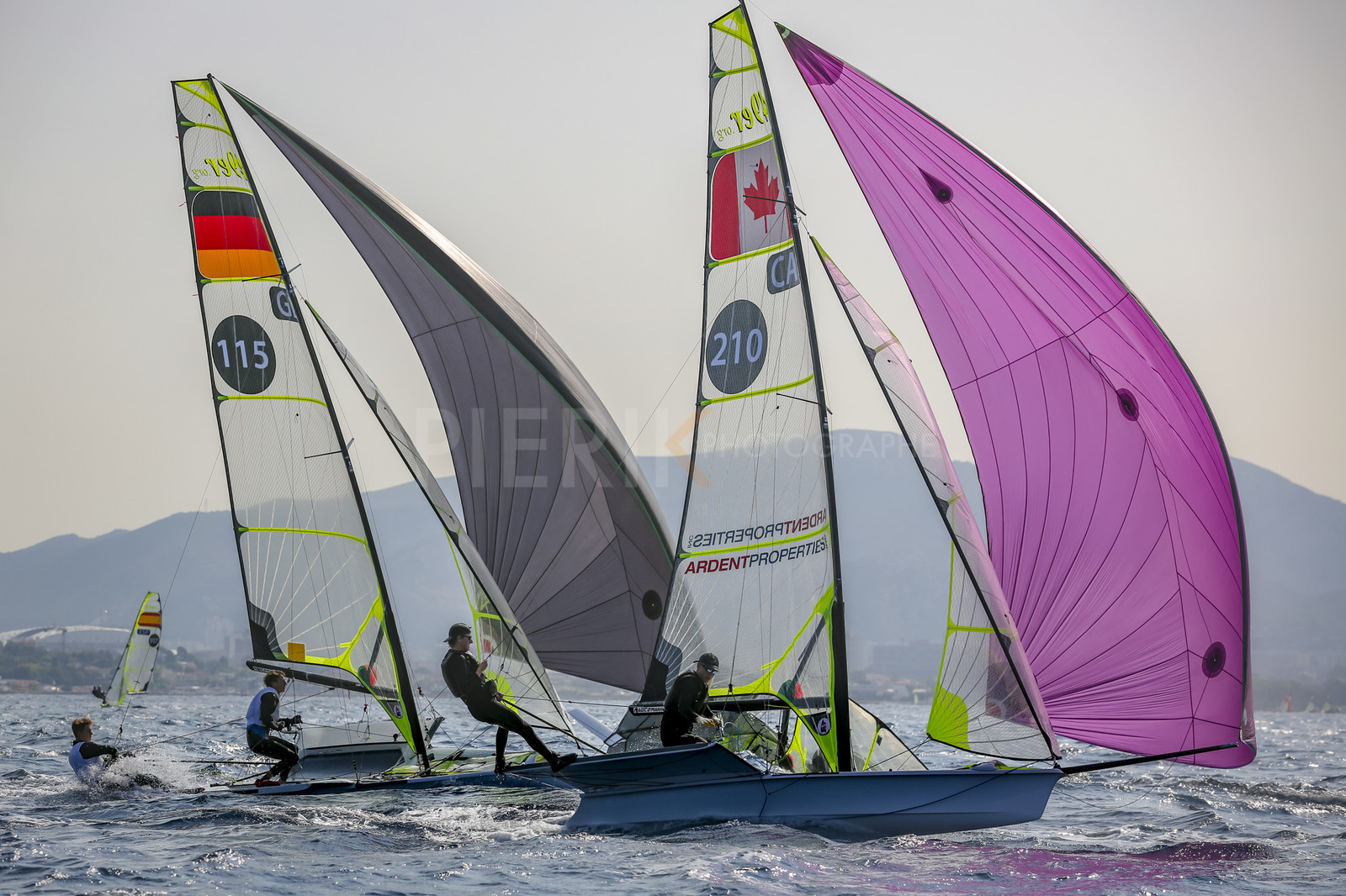Marseille France is hosting more than 200 sailors from 28 nations for the 2018 Junior Worl Championship of 49er, 49erFX and Nacra 17. Held from 28 august to 1st september 2018. © Pierick Jeannoutot