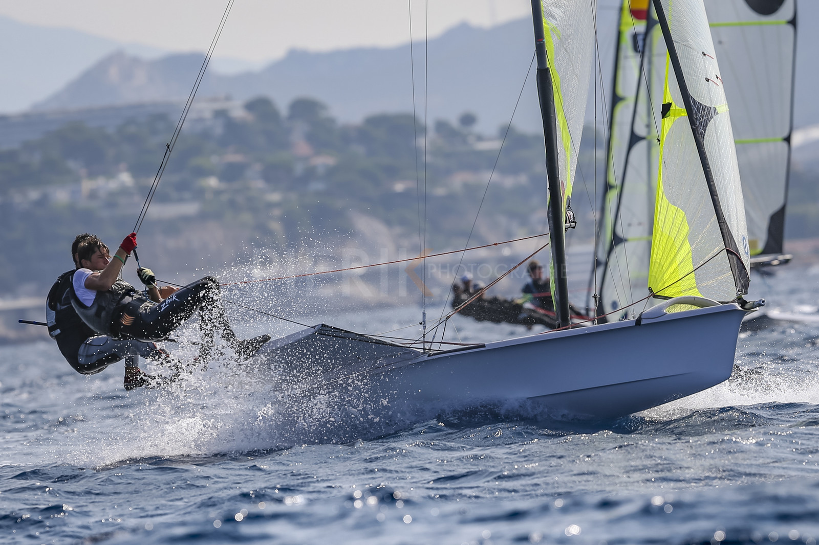 Marseille France is hosting more than 200 sailors from 28 nations for the 2018 Junior Worl Championship of 49er, 49erFX and Nacra 17. Held from 28 august to 1st september 2018. © Pierick Jeannoutot