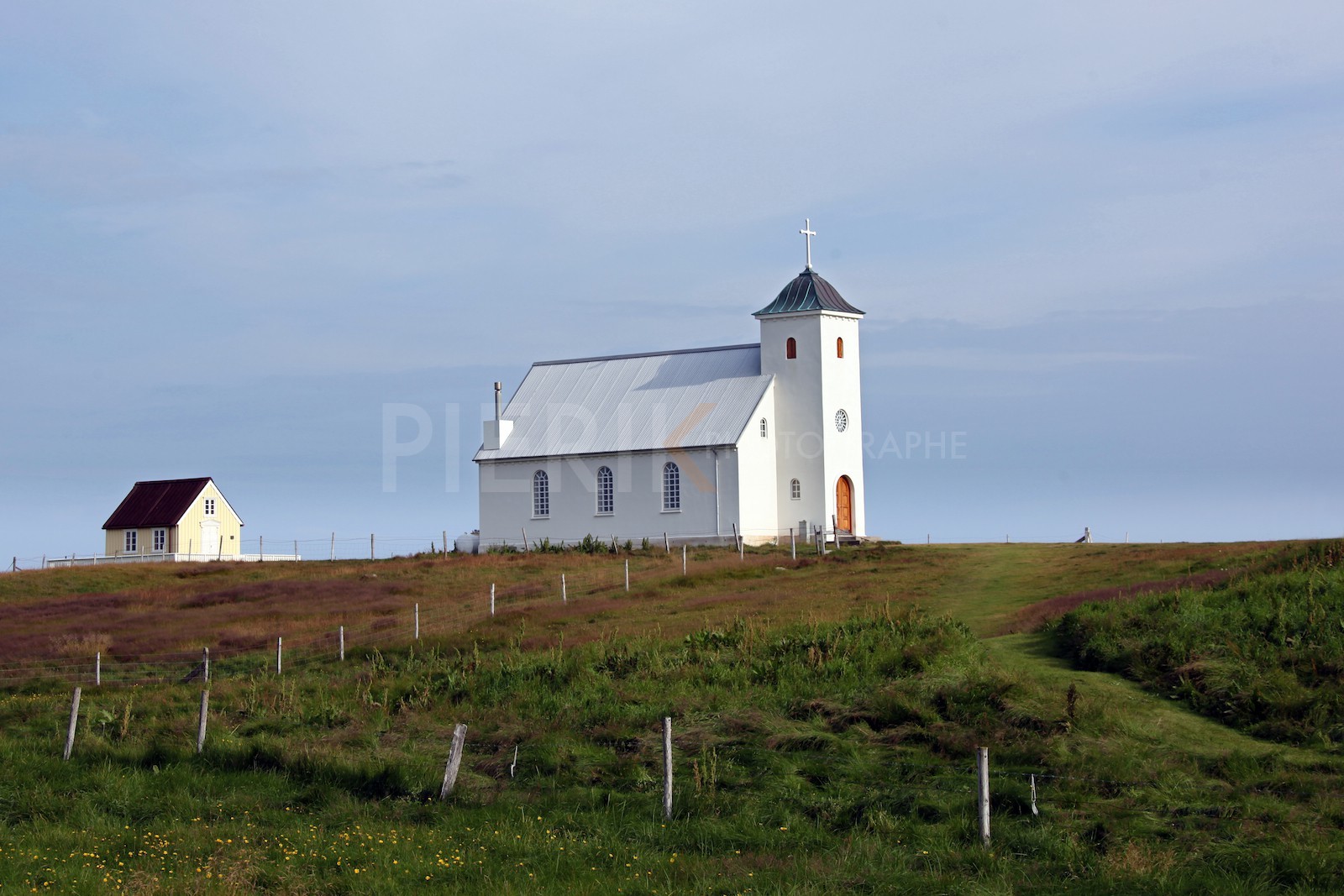 l'église de Flatey island