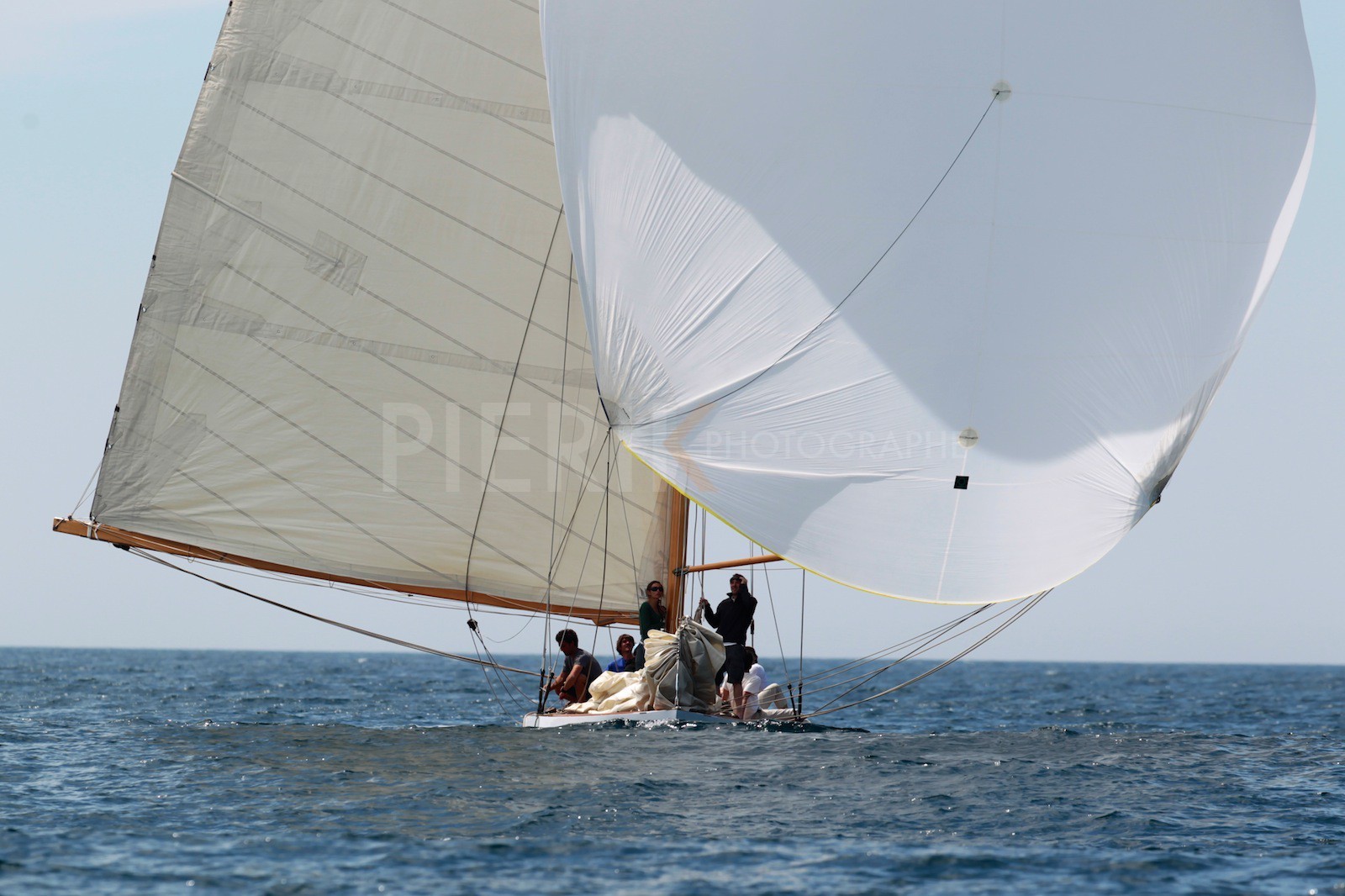 Irène VIII sous spi