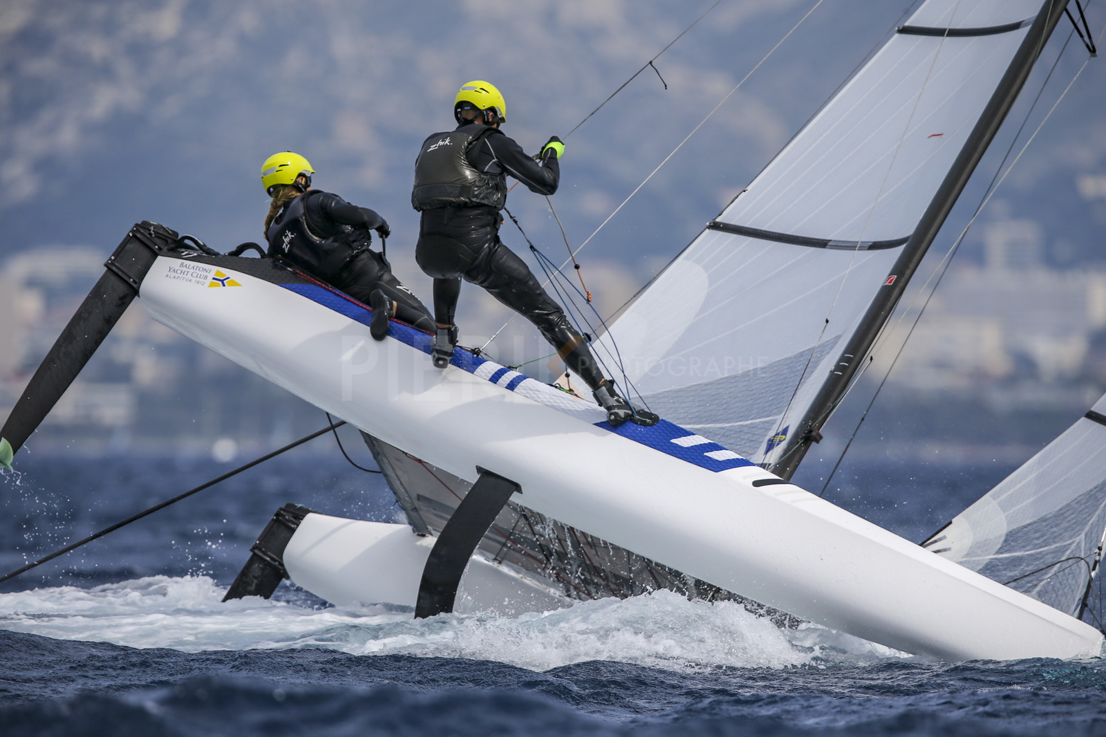 Marseille France is hosting more than 200 sailors from 28 nations for the 2018 Junior Worl Championship of 49er, 49erFX and Nacra 17. Held from 28 august to 1st september 2018. © Pierick Jeannoutot