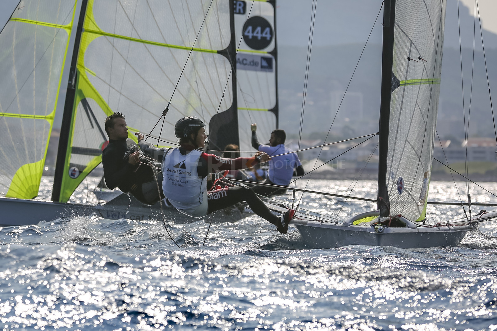 Marseille France is hosting more than 200 sailors from 28 nations for the 2018 Junior Worl Championship of 49er, 49erFX and Nacra 17. Held from 28 august to 1st september 2018. © Pierick Jeannoutot