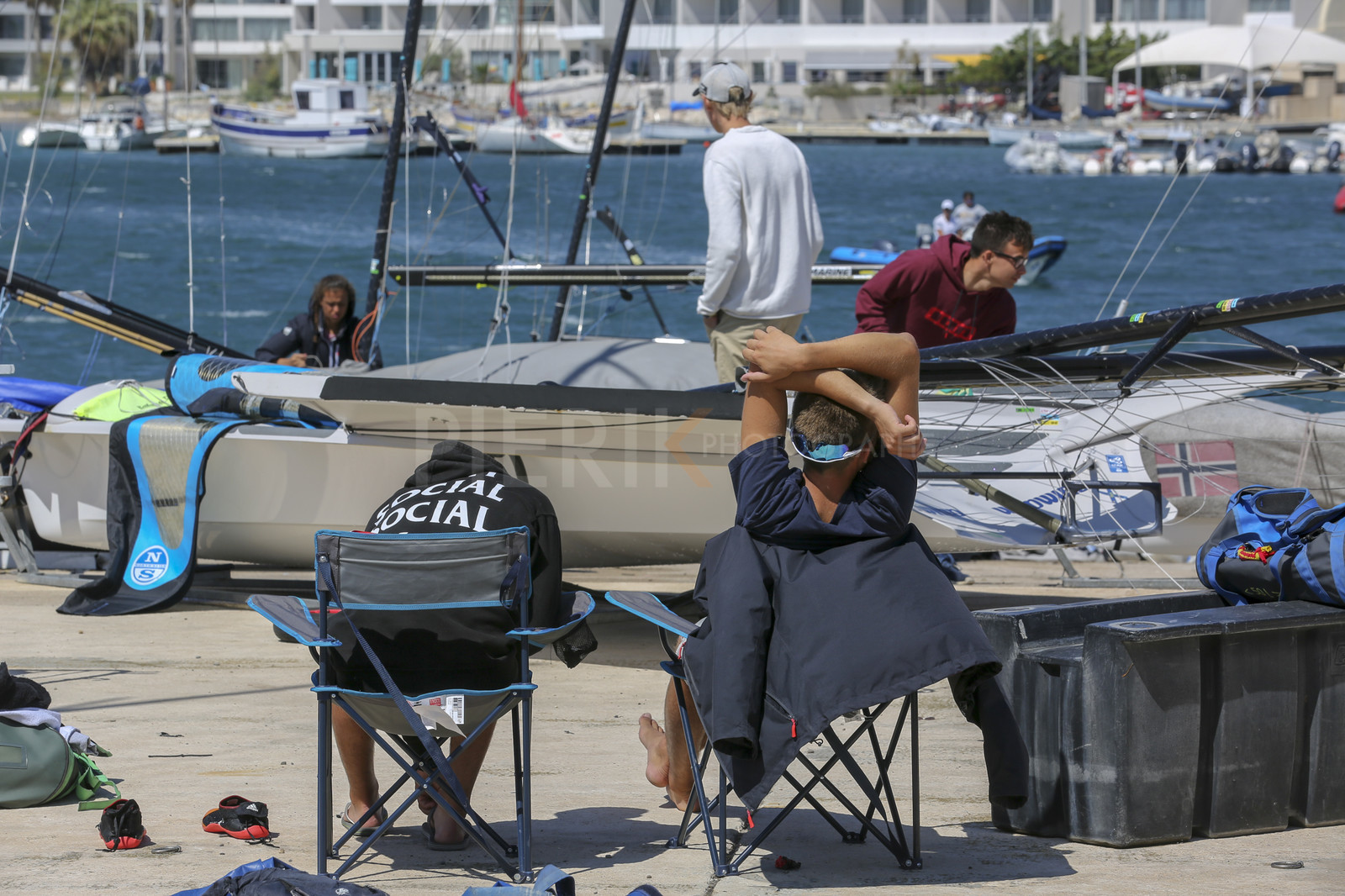 Marseille France is hosting more than 200 sailors from 28 nations for the 2018 Junior Worl Championship of 49er, 49erFX and Nacra 17. Held from 28 august to 1st september 2018. © Pierick Jeannoutot