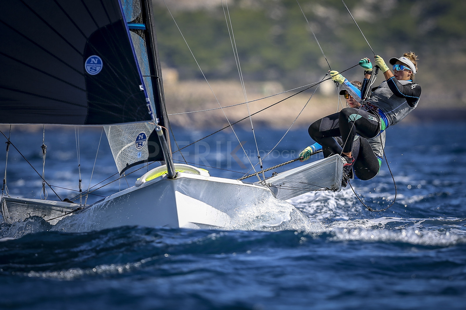 Marseilles France is hosting more than 200 sailors from 28 nations for the 2018 Junior Worl Championship of 49er, 49erFX and Nacra 17. Held from 28 august to 1st september 2018. © Pierick Jeannoutot
