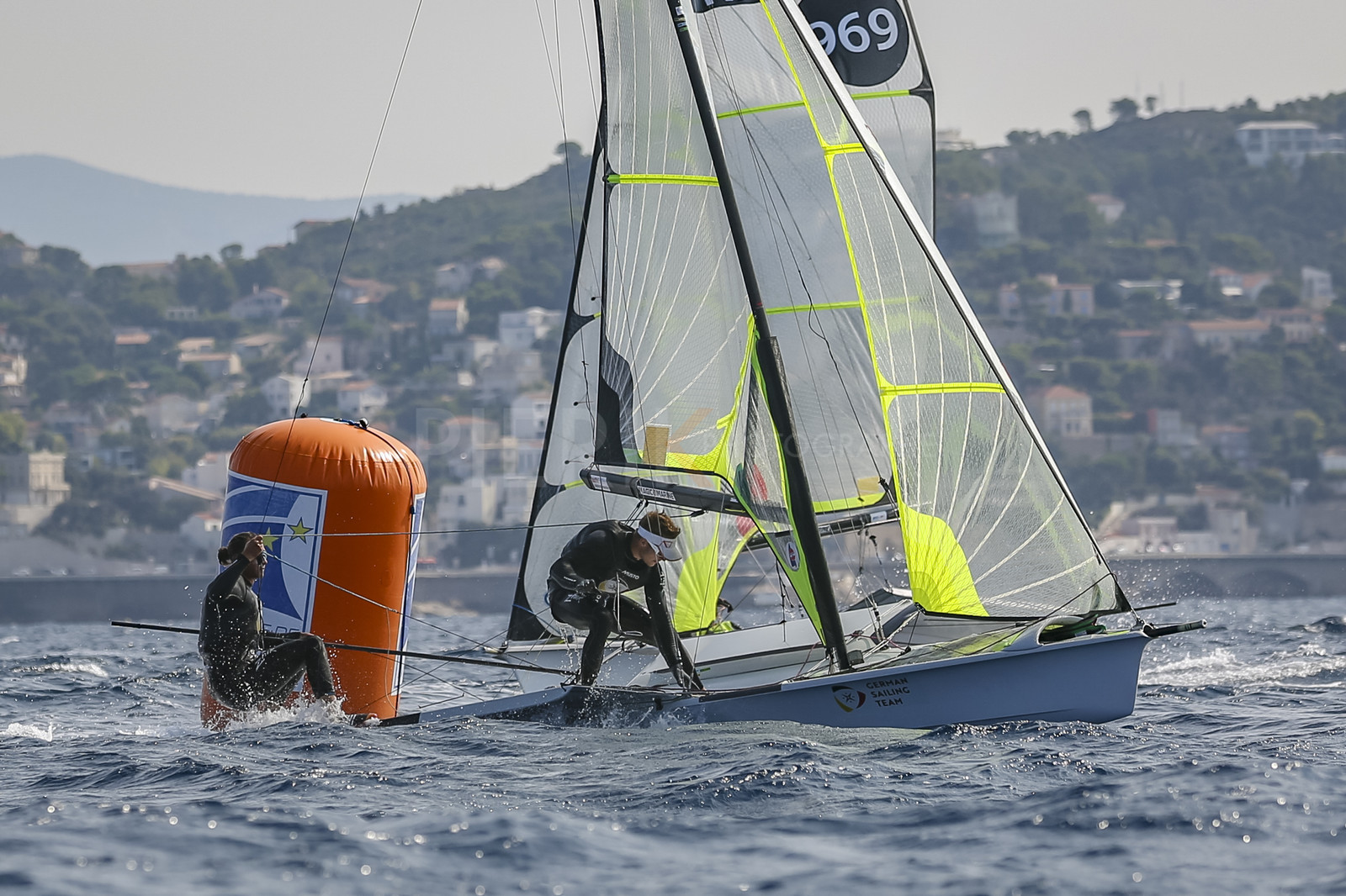 Marseille France is hosting more than 200 sailors from 28 nations for the 2018 Junior Worl Championship of 49er, 49erFX and Nacra 17. Held from 28 august to 1st september 2018. © Pierick Jeannoutot