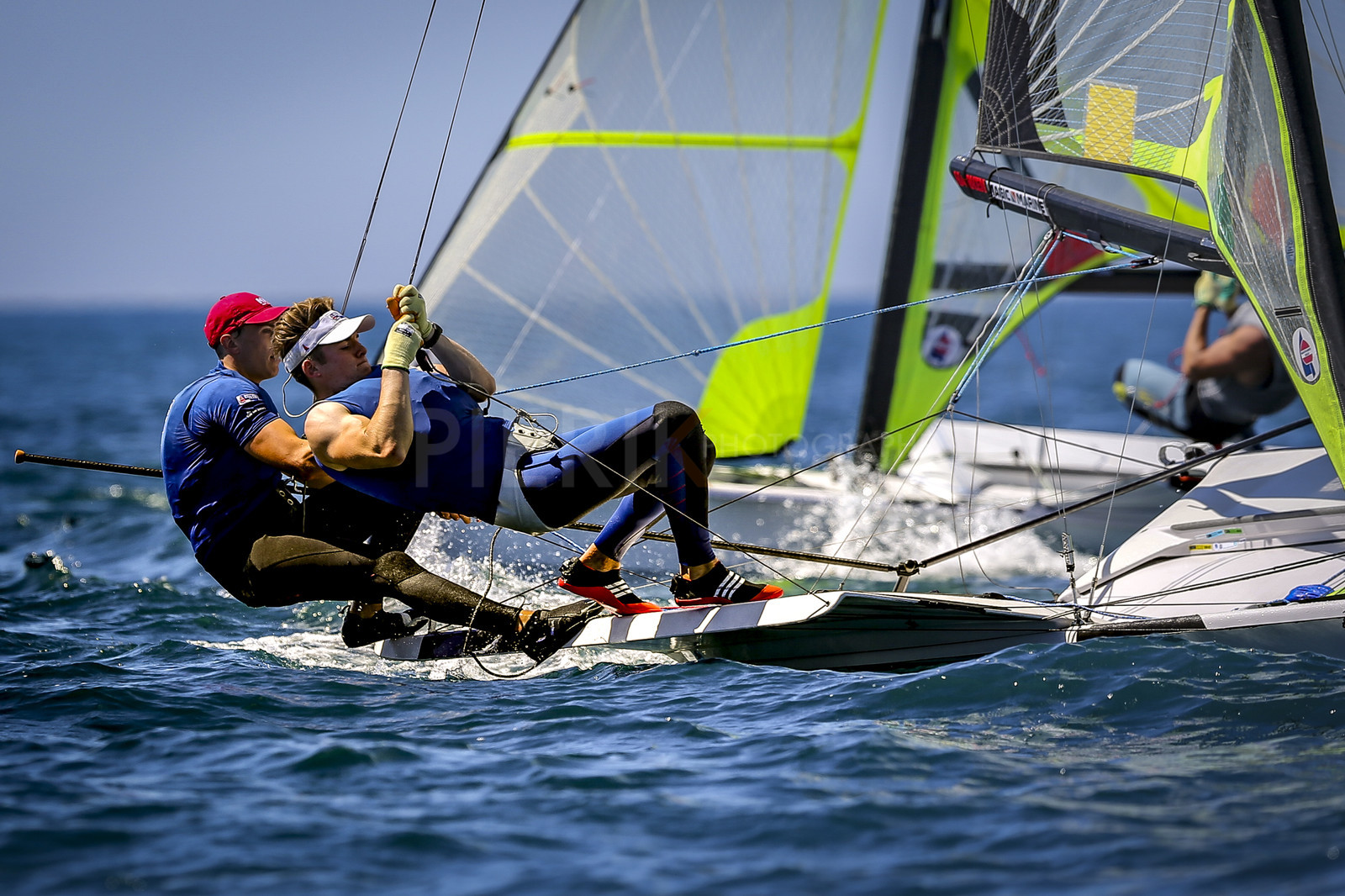 Marseilles France is hosting more than 200 sailors from 28 nations for the 2018 Junior Worl Championship of 49er, 49erFX and Nacra 17. Held from 28 august to 1st september 2018. © Pierick Jeannoutot
