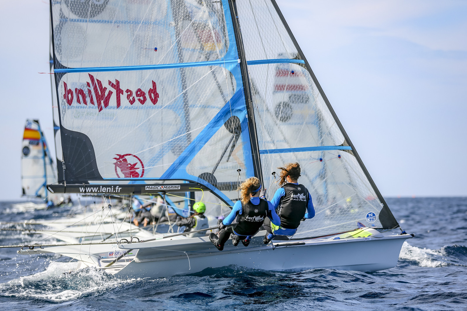 Marseille France is hosting more than 200 sailors from 28 nations for the 2018 Junior Worl Championship of 49er, 49erFX and Nacra 17. Held from 28 august to 1st september 2018. © Pierick Jeannoutot