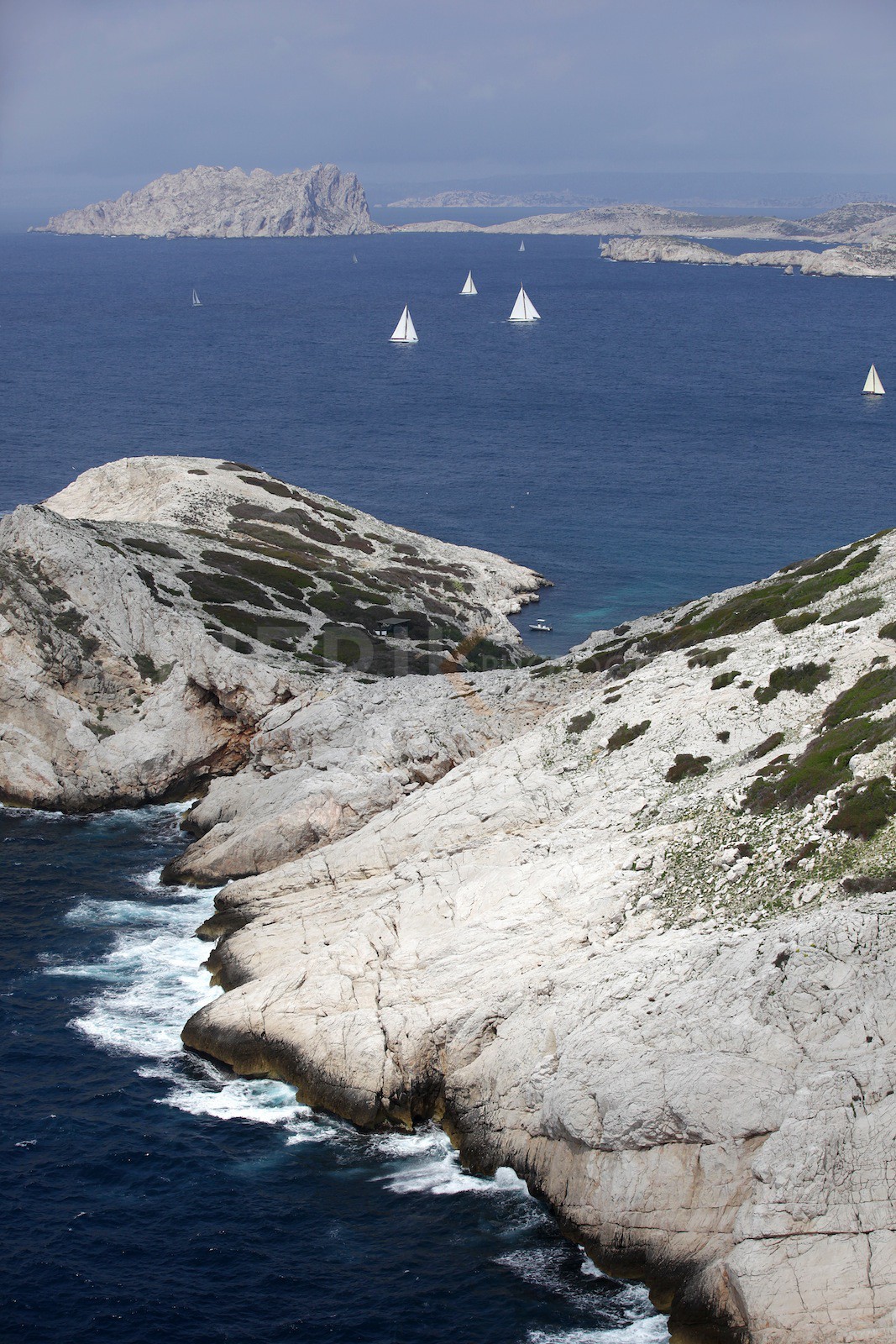 Dans les Calanques de Marseille