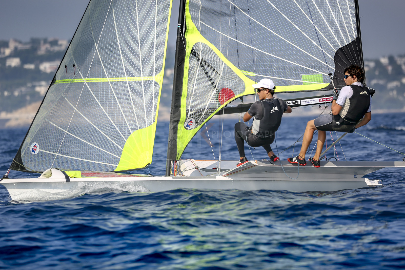 Marseilles France is hosting more than 200 sailors from 28 nations for the 2018 Junior Worl Championship of 49er, 49erFX and Nacra 17. Held from 28 august to 1st september 2018. © Pierick Jeannoutot