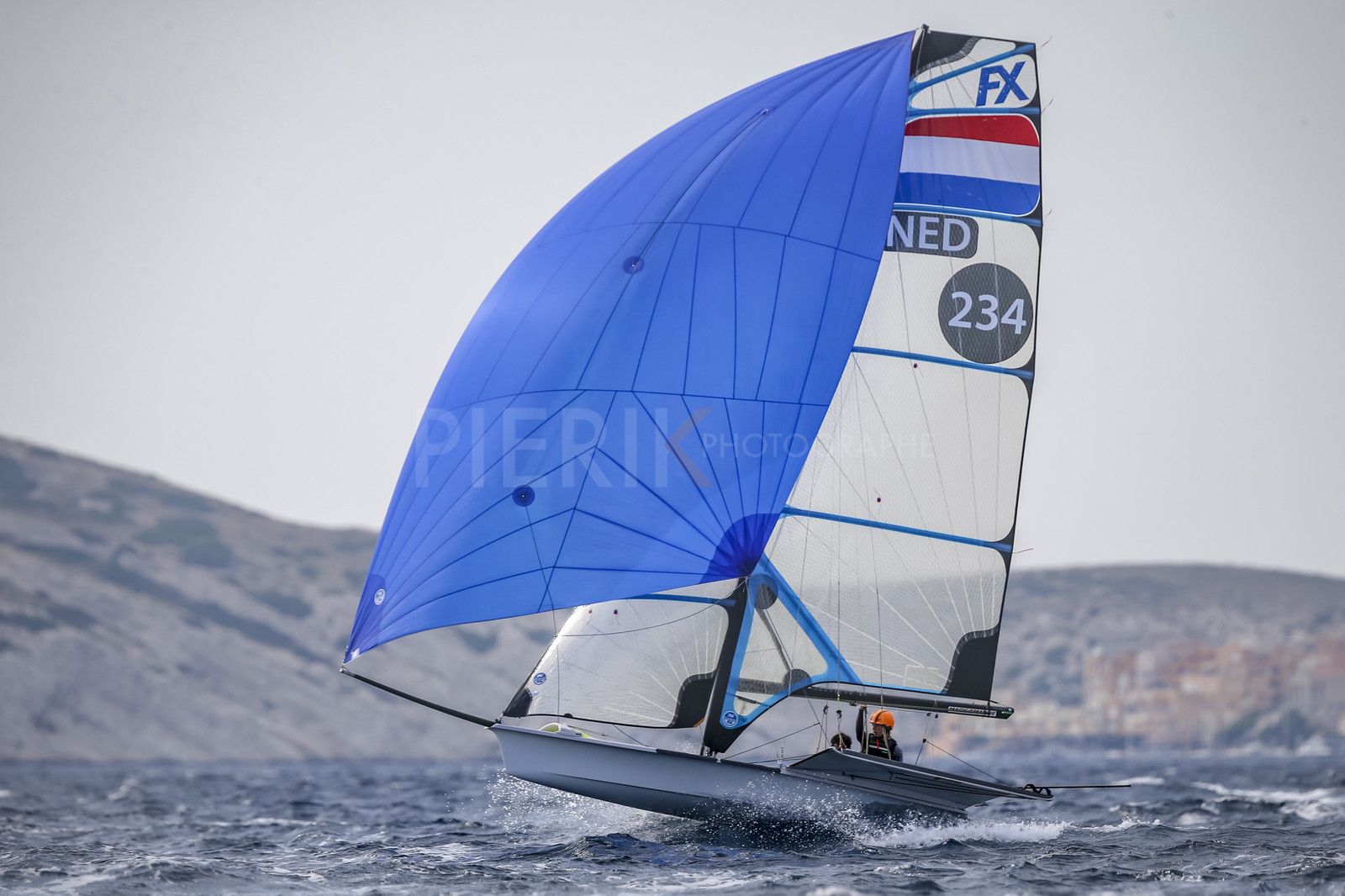Marseille France is hosting more than 200 sailors from 28 nations for the 2018 Junior Worl Championship of 49er, 49erFX and Nacra 17. Held from 28 august to 1st september 2018. © Pierick Jeannoutot