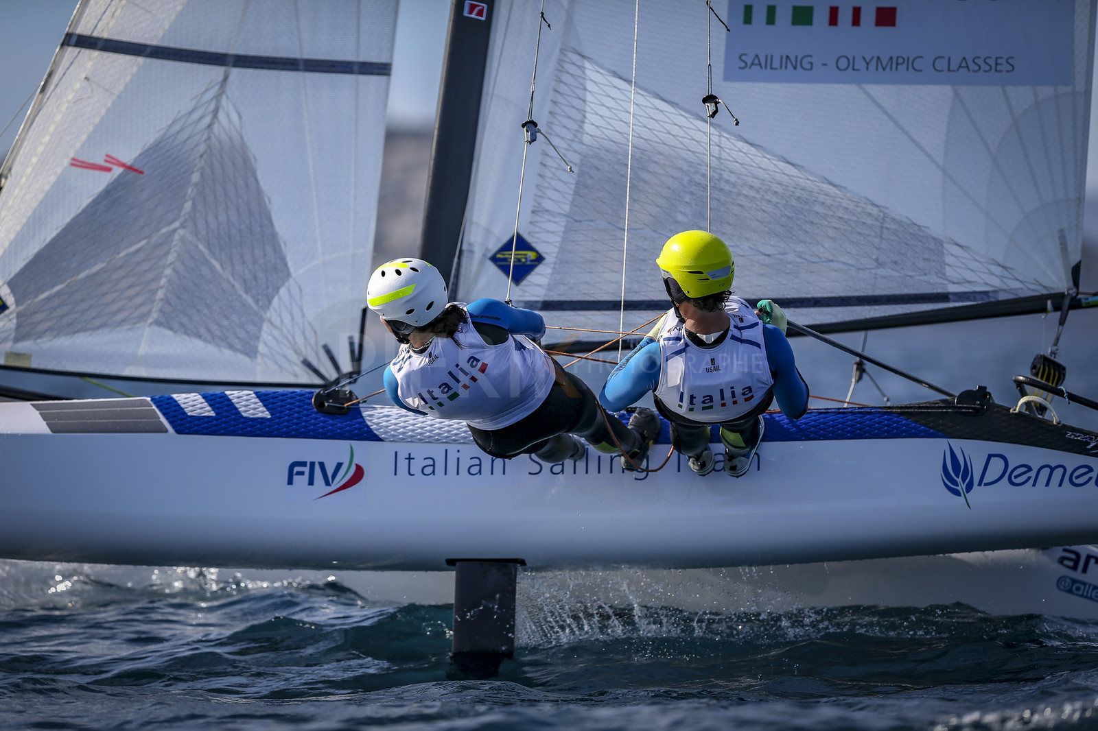 Marseilles France is hosting more than 200 sailors from 28 nations for the 2018 Junior Worl Championship of 49er, 49erFX and Nacra 17. Held from 28 august to 1st september 2018. © Pierick Jeannoutot