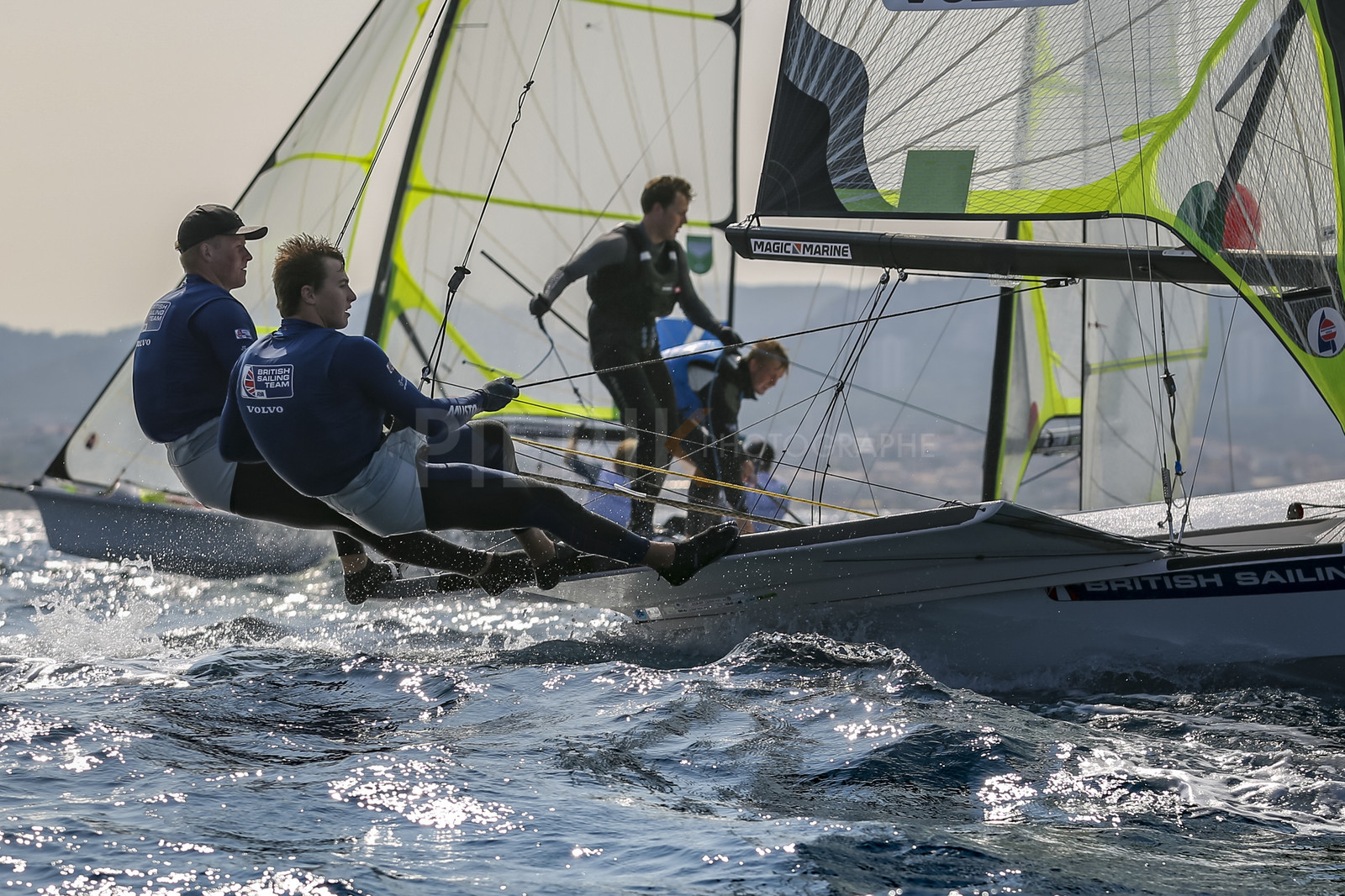 Marseille France is hosting more than 200 sailors from 28 nations for the 2018 Junior Worl Championship of 49er, 49erFX and Nacra 17. Held from 28 august to 1st september 2018. © Pierick Jeannoutot