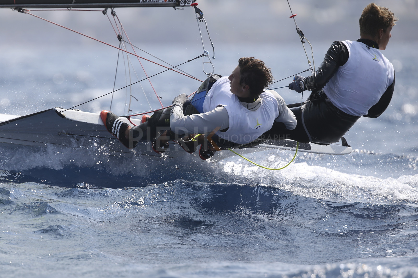Marseille France is hosting more than 200 sailors from 28 nations for the 2018 Junior Worl Championship of 49er, 49erFX and Nacra 17. Held from 28 august to 1st september 2018. © Pierick Jeannoutot
