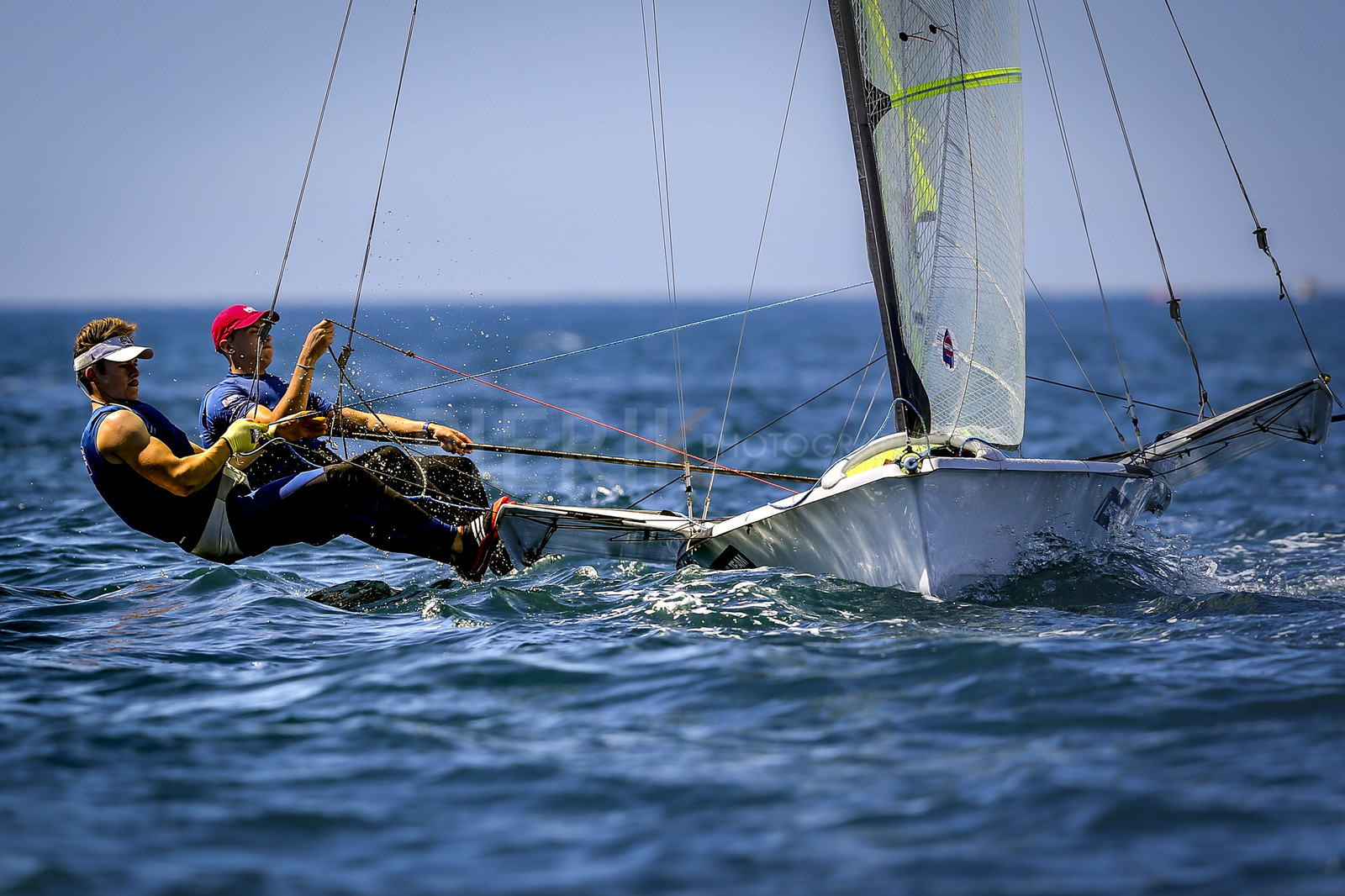 Marseilles France is hosting more than 200 sailors from 28 nations for the 2018 Junior Worl Championship of 49er, 49erFX and Nacra 17. Held from 28 august to 1st september 2018. © Pierick Jeannoutot