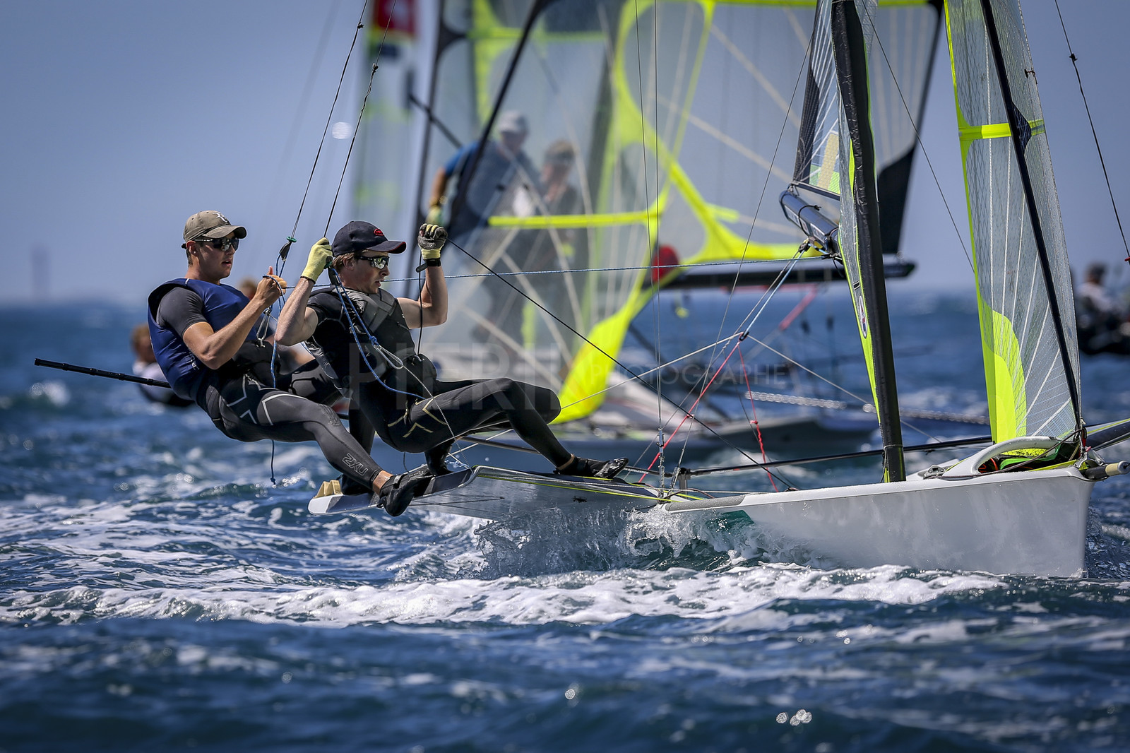 Marseilles France is hosting more than 200 sailors from 28 nations for the 2018 Junior Worl Championship of 49er, 49erFX and Nacra 17. Held from 28 august to 1st september 2018. © Pierick Jeannoutot