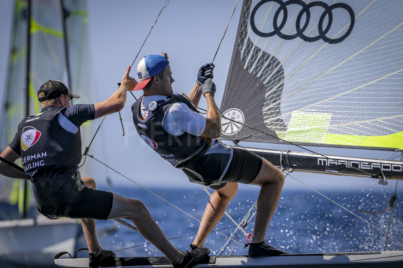 Marseilles France is hosting more than 200 sailors from 28 nations for the 2018 Junior Worl Championship of 49er, 49erFX and Nacra 17. Held from 28 august to 1st september 2018. © Pierick Jeannoutot