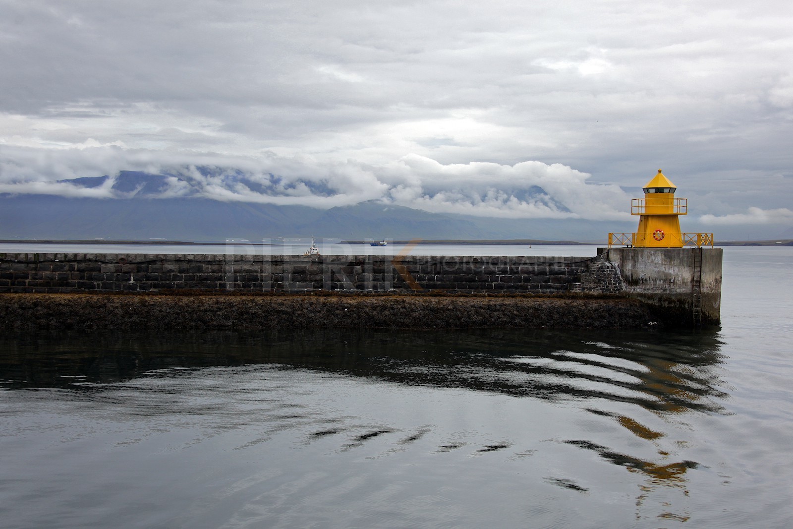 L'entrée du port de Reykjavik