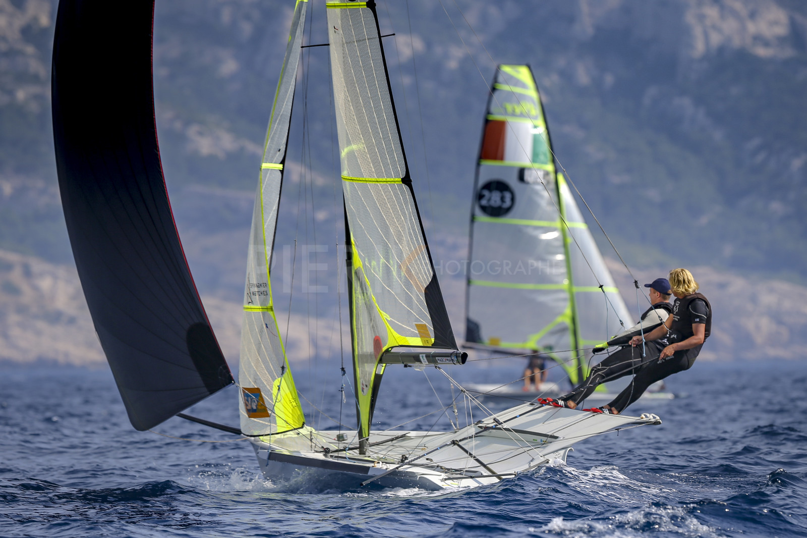 Marseilles France is hosting more than 200 sailors from 28 nations for the 2018 Junior Worl Championship of 49er, 49erFX and Nacra 17. Held from 28 august to 1st september 2018. © Pierick Jeannoutot