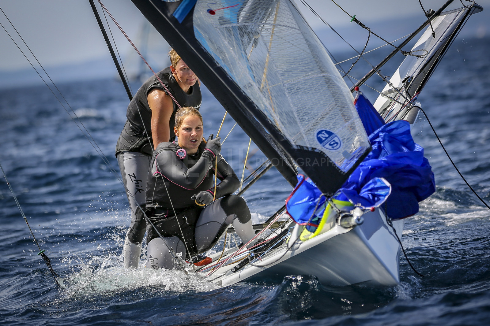 Marseilles France is hosting more than 200 sailors from 28 nations for the 2018 Junior Worl Championship of 49er, 49erFX and Nacra 17. Held from 28 august to 1st september 2018. © Pierick Jeannoutot
