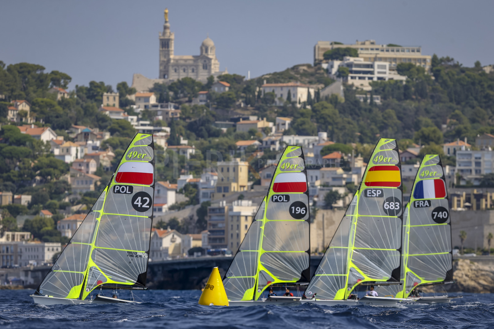 Marseille France is hosting more than 200 sailors from 28 nations for the 2018 Junior Worl Championship of 49er, 49erFX and Nacra 17. Held from 28 august to 1st september 2018. © Pierick Jeannoutot