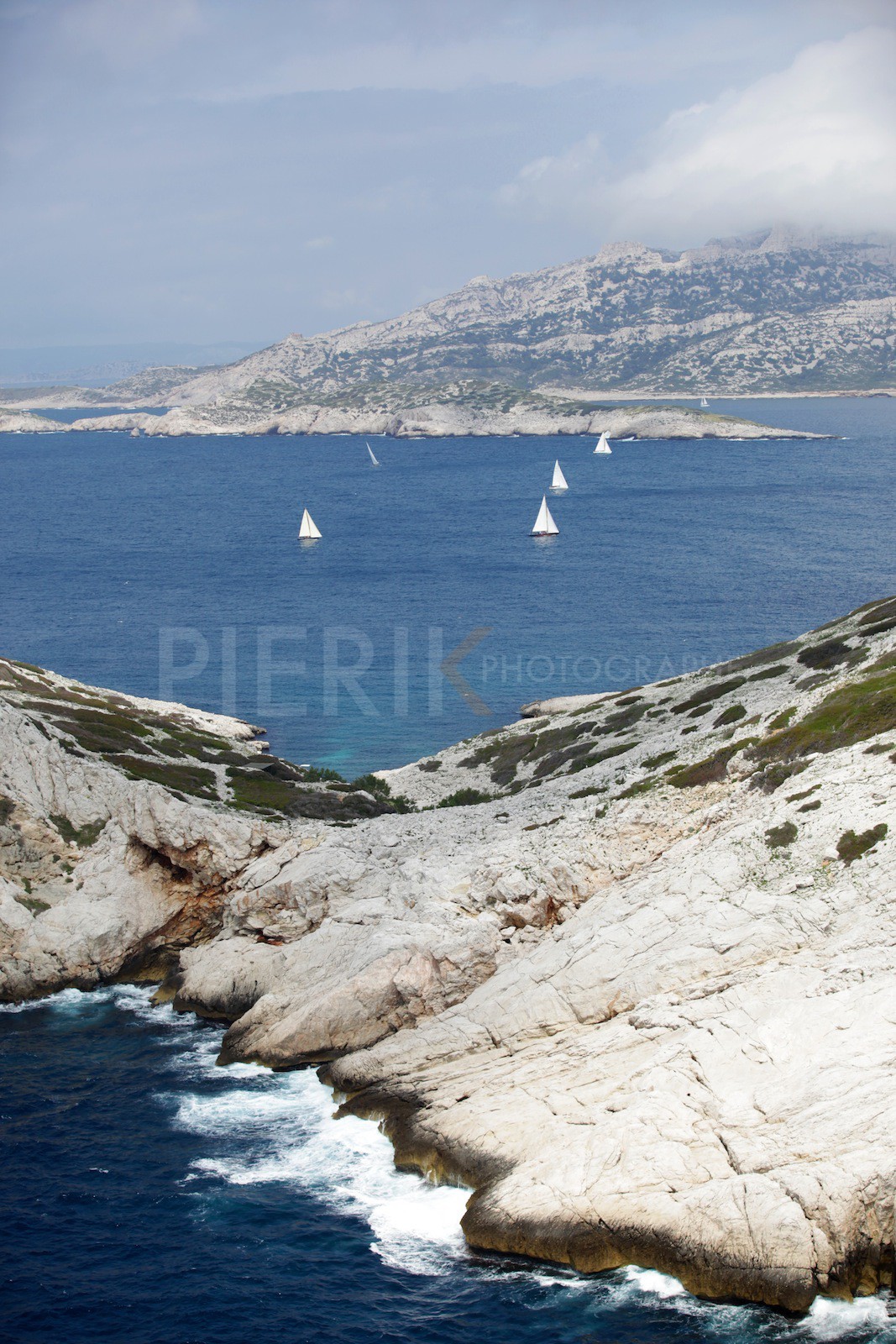 Dans les Calanques de Marseille