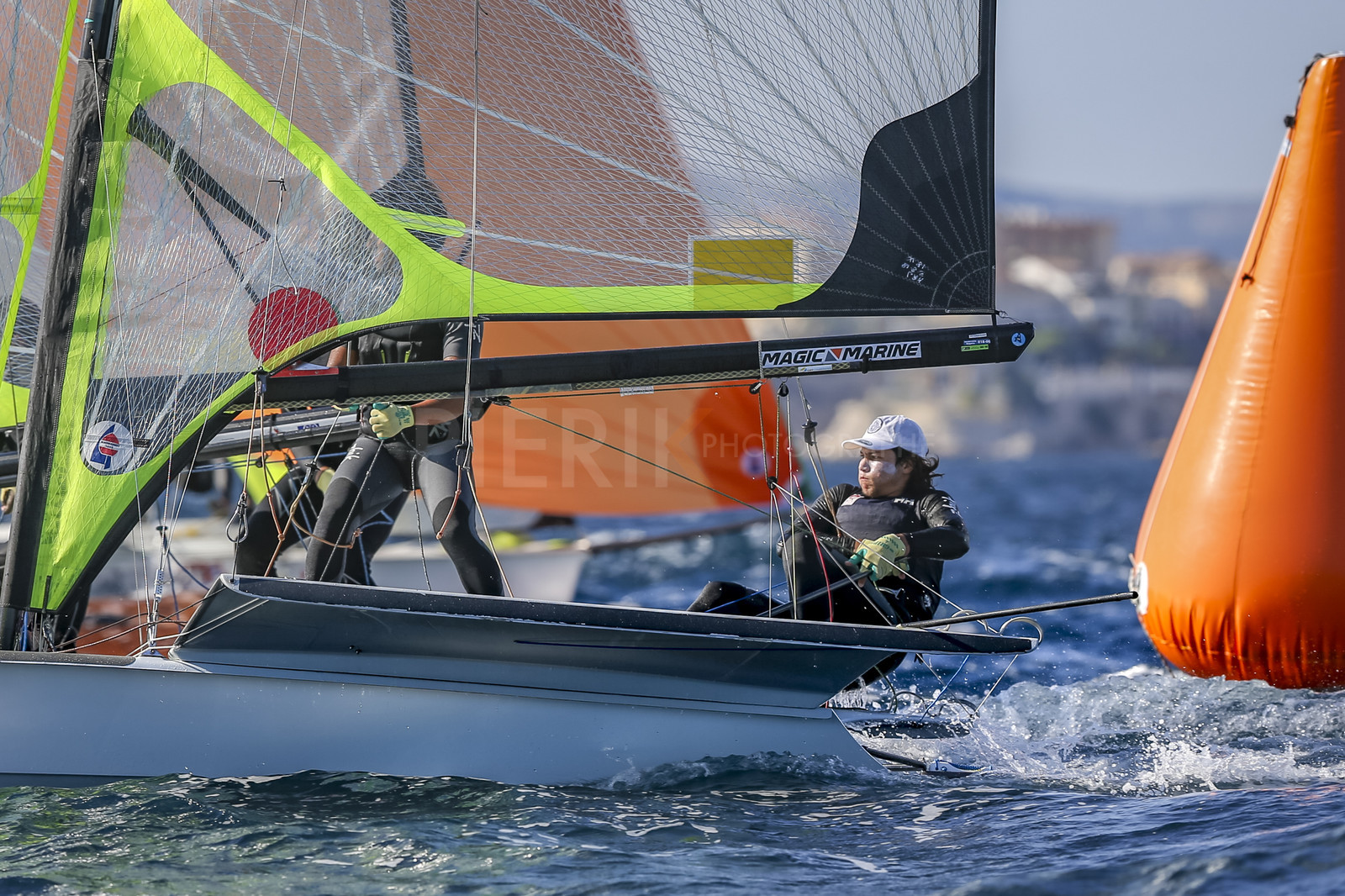 Marseille France is hosting more than 200 sailors from 28 nations for the 2018 Junior Worl Championship of 49er, 49erFX and Nacra 17. Held from 28 august to 1st september 2018. © Pierick Jeannoutot