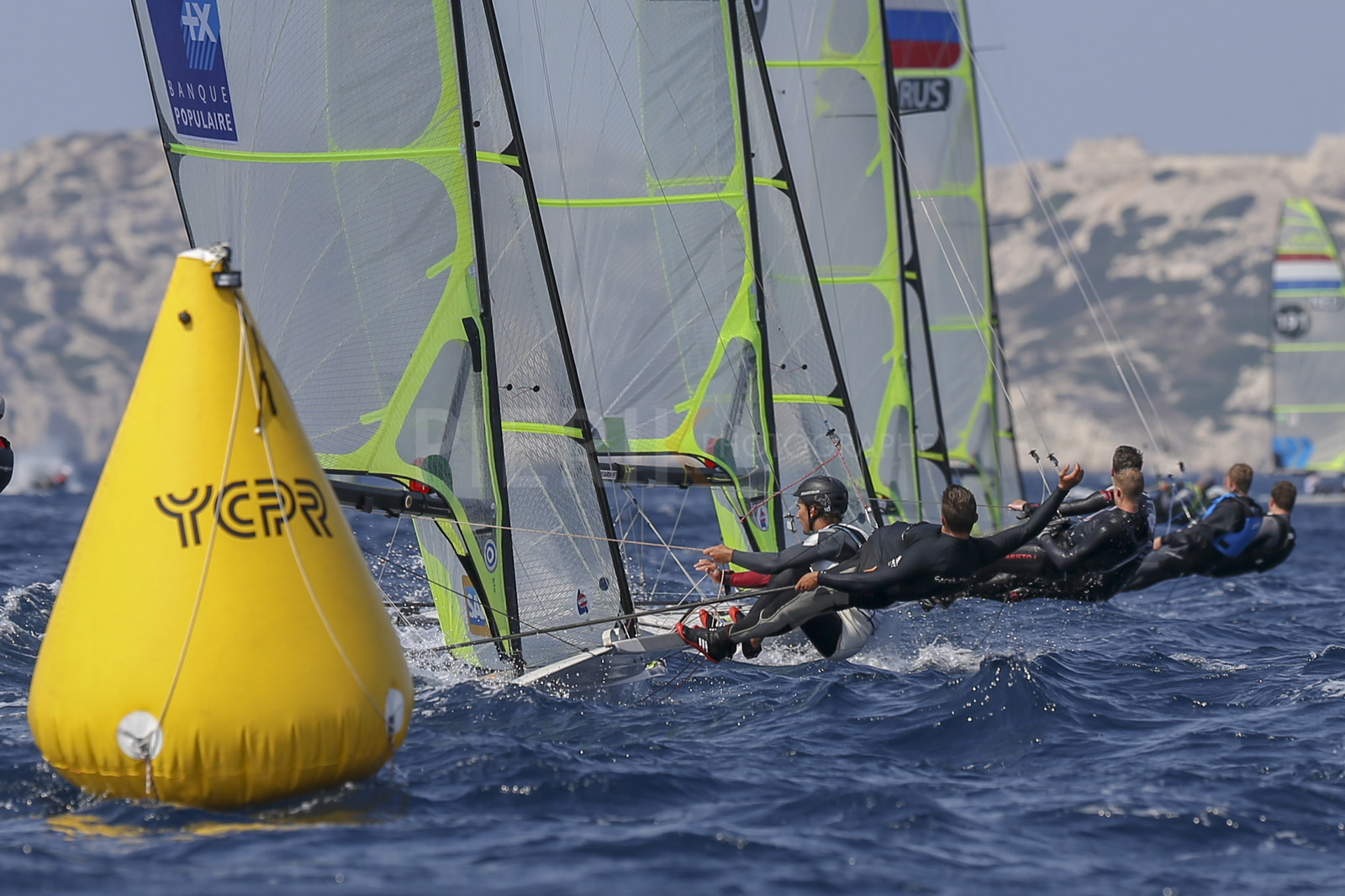 Marseille France is hosting more than 200 sailors from 28 nations for the 2018 Junior Worl Championship of 49er, 49erFX and Nacra 17. Held from 28 august to 1st september 2018. © Pierick Jeannoutot