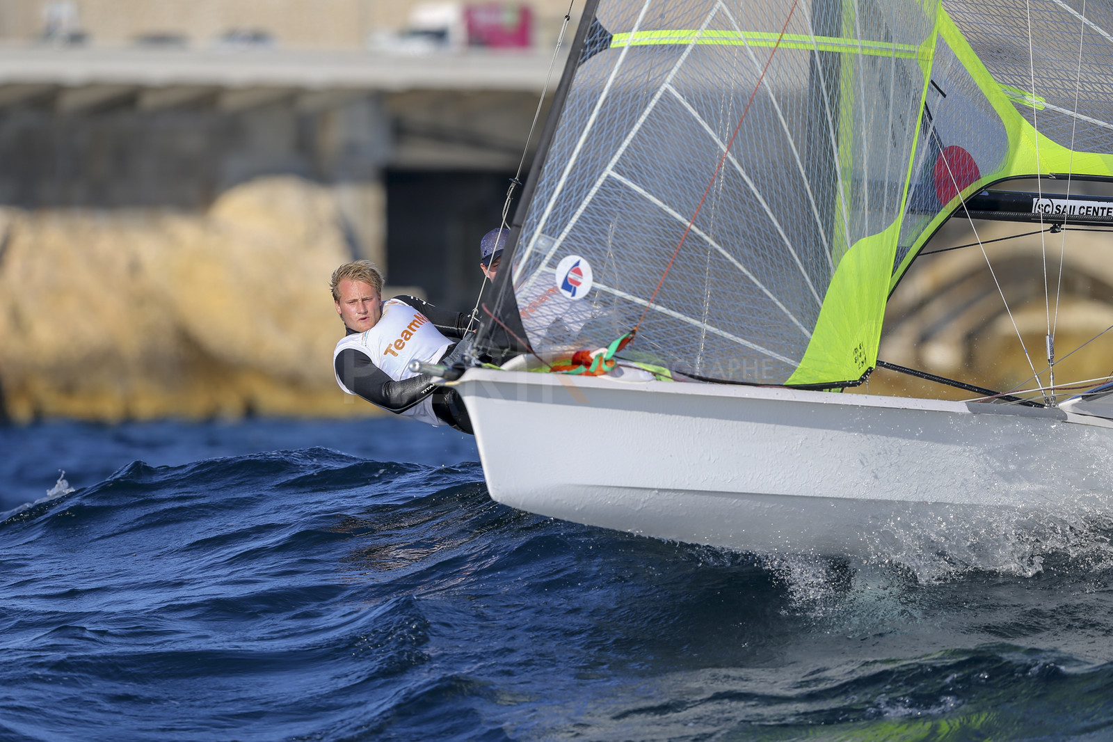 Marseille France is hosting more than 200 sailors from 28 nations for the 2018 Junior Worl Championship of 49er, 49erFX and Nacra 17. Held from 28 august to 1st september 2018. © Pierick Jeannoutot