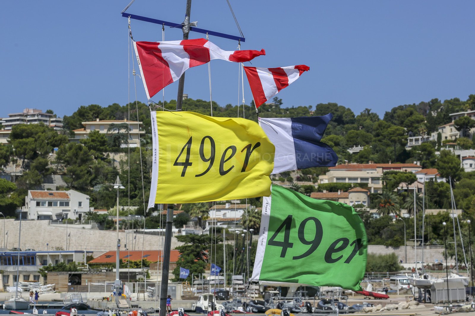 Marseille France is hosting more than 200 sailors from 28 nations for the 2018 Junior Worl Championship of 49er, 49erFX and Nacra 17. Held from 28 august to 1st september 2018. © Pierick Jeannoutot