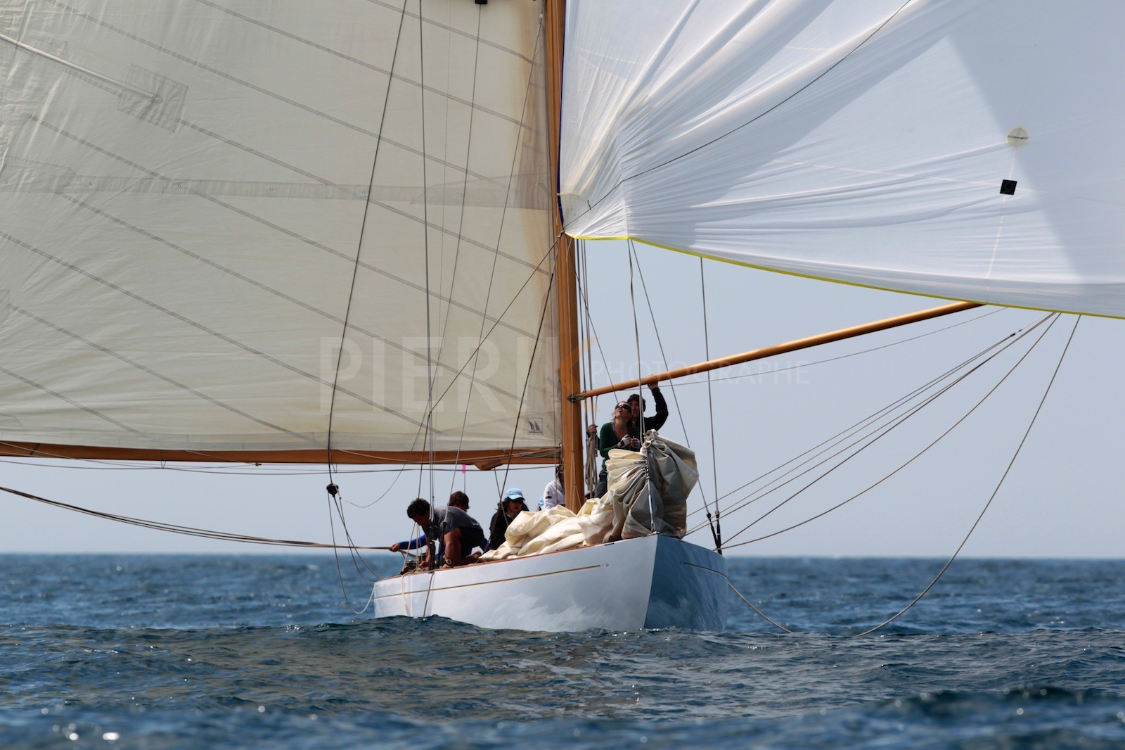 Irène VIII sous spi