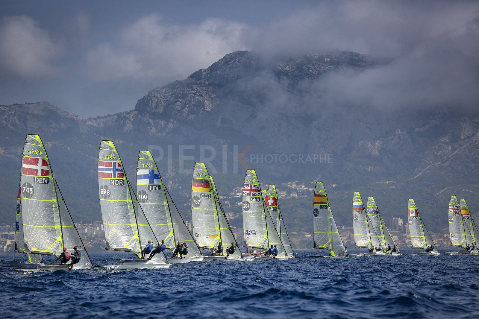 Marseilles France is hosting more than 200 sailors from 28 nations for the 2018 Junior Worl Championship of 49er, 49erFX and Nacra 17. Held from 28 august to 1st september 2018. © Pierick Jeannoutot