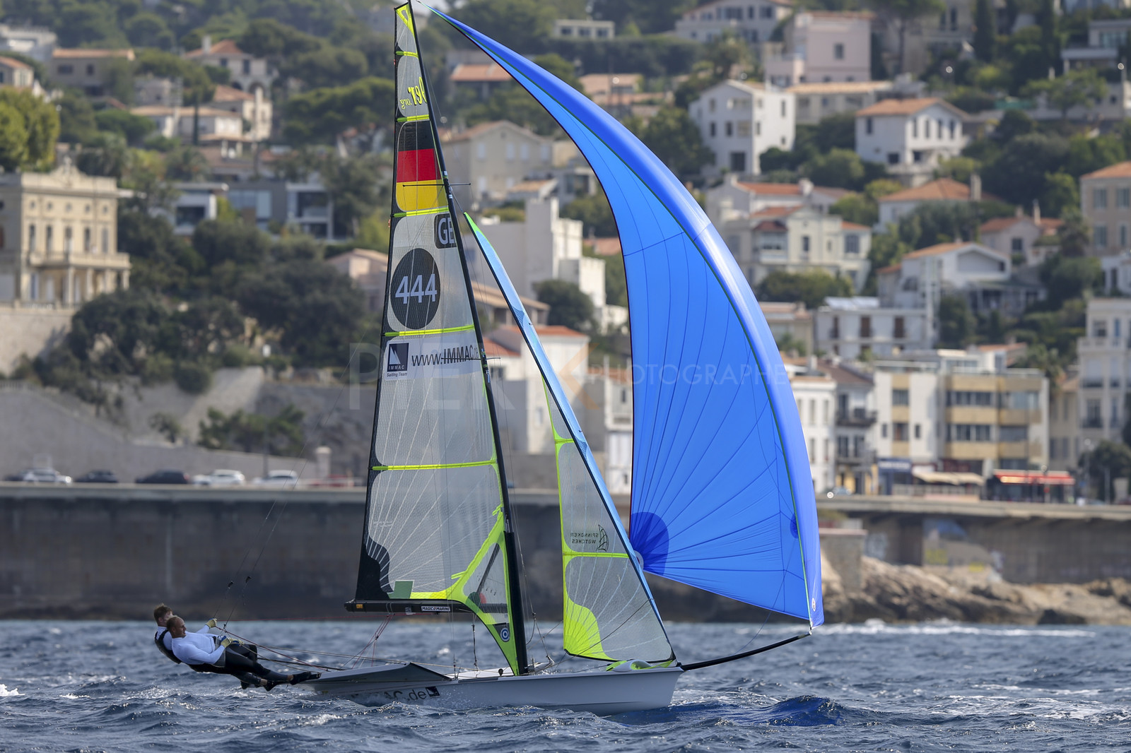 Marseille France is hosting more than 200 sailors from 28 nations for the 2018 Junior Worl Championship of 49er, 49erFX and Nacra 17. Held from 28 august to 1st september 2018. © Pierick Jeannoutot