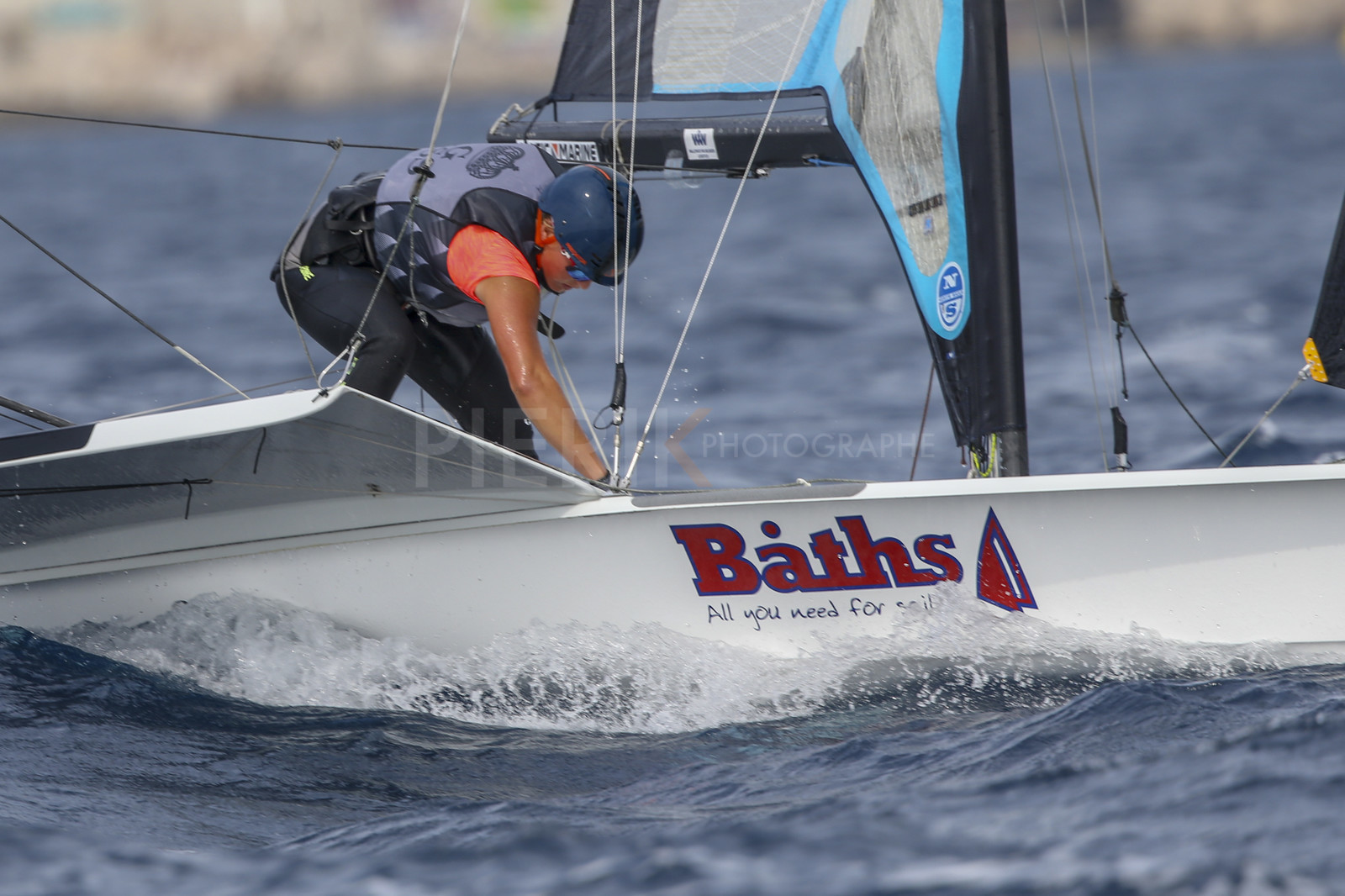 Marseille France is hosting more than 200 sailors from 28 nations for the 2018 Junior Worl Championship of 49er, 49erFX and Nacra 17. Held from 28 august to 1st september 2018. © Pierick Jeannoutot