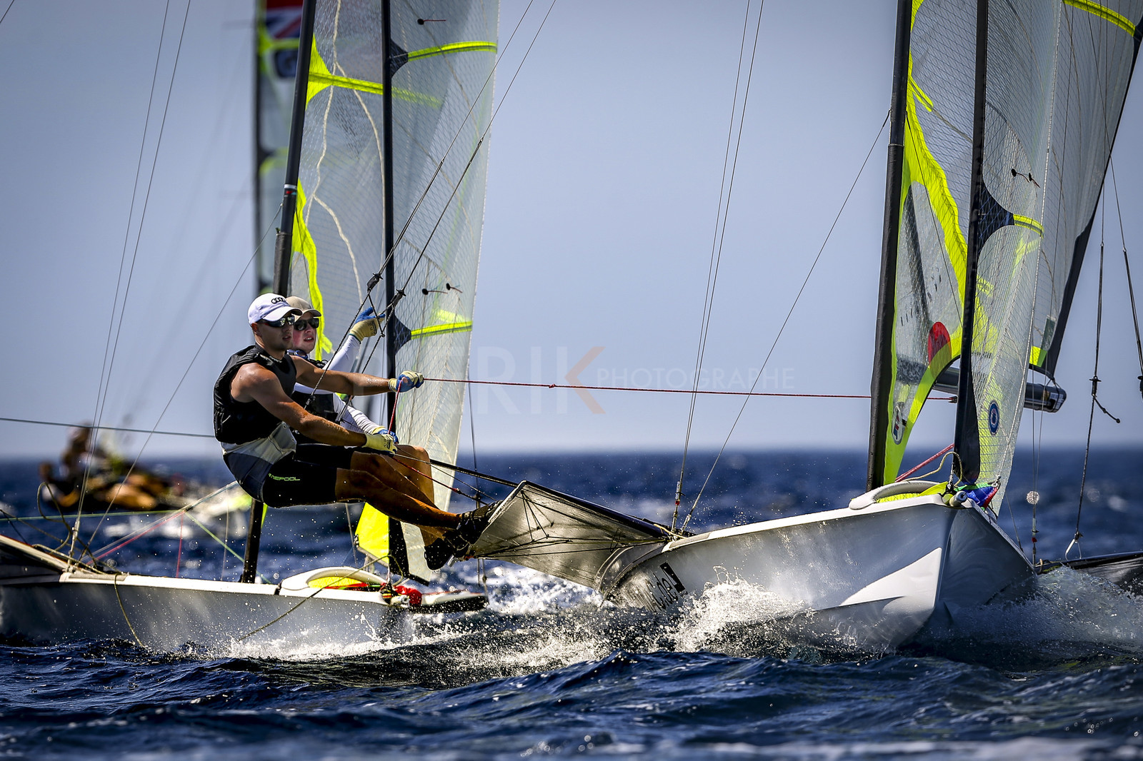 Marseilles France is hosting more than 200 sailors from 28 nations for the 2018 Junior Worl Championship of 49er, 49erFX and Nacra 17. Held from 28 august to 1st september 2018. © Pierick Jeannoutot