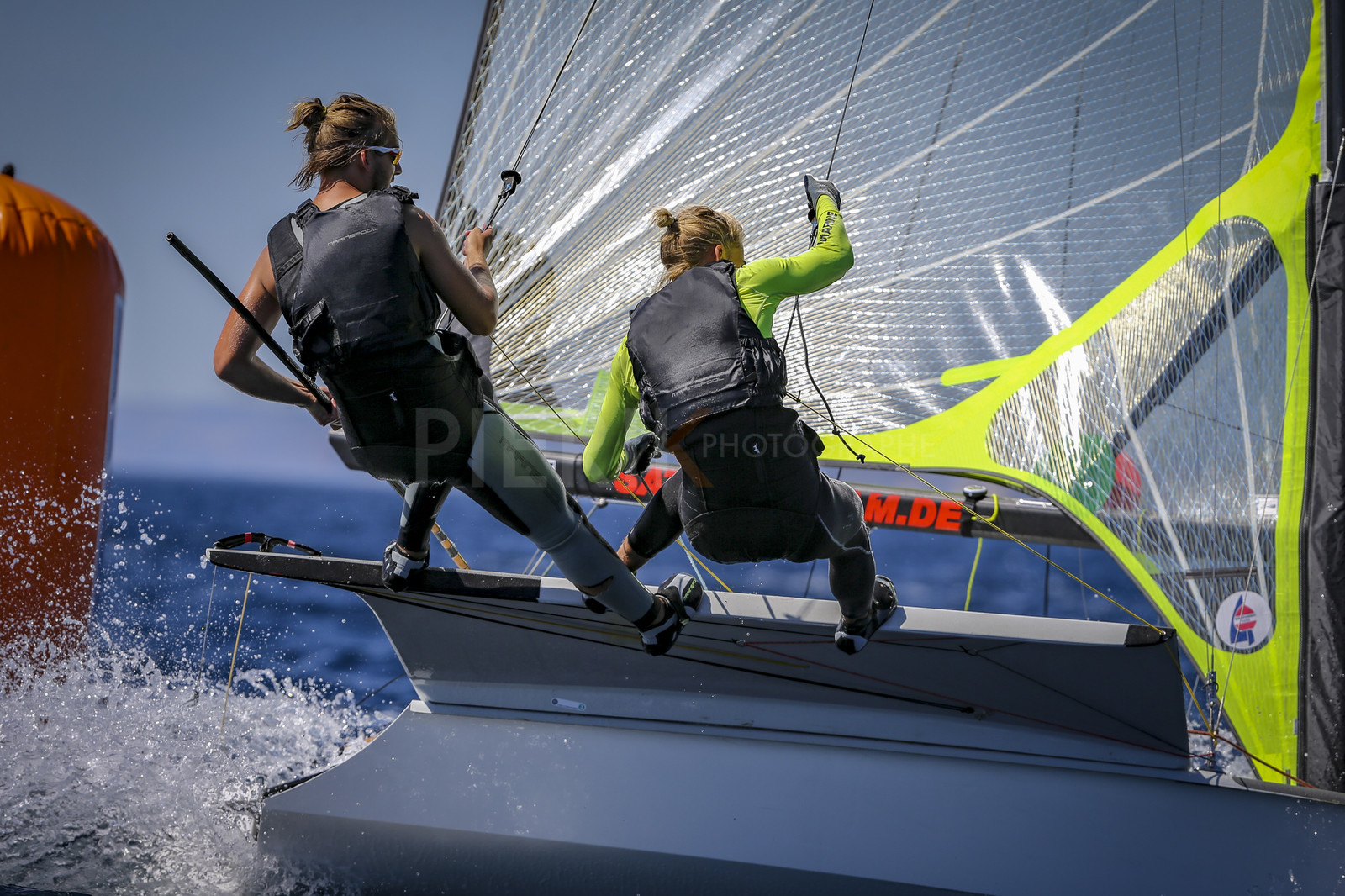 Marseilles France is hosting more than 200 sailors from 28 nations for the 2018 Junior Worl Championship of 49er, 49erFX and Nacra 17. Held from 28 august to 1st september 2018. © Pierick Jeannoutot