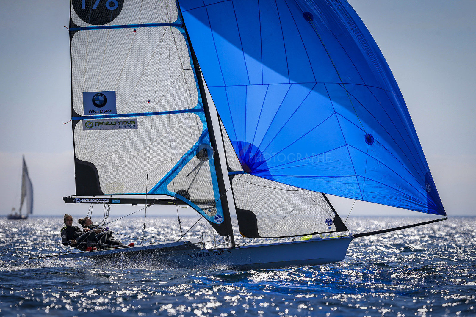 Marseilles France is hosting more than 200 sailors from 28 nations for the 2018 Junior Worl Championship of 49er, 49erFX and Nacra 17. Held from 28 august to 1st september 2018. © Pierick Jeannoutot