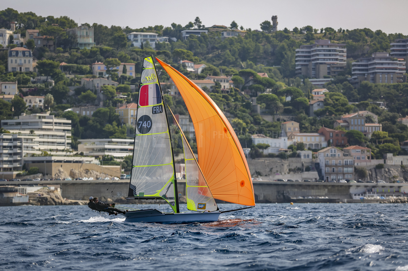 Marseille France is hosting more than 200 sailors from 28 nations for the 2018 Junior Worl Championship of 49er, 49erFX and Nacra 17. Held from 28 august to 1st september 2018. © Pierick Jeannoutot