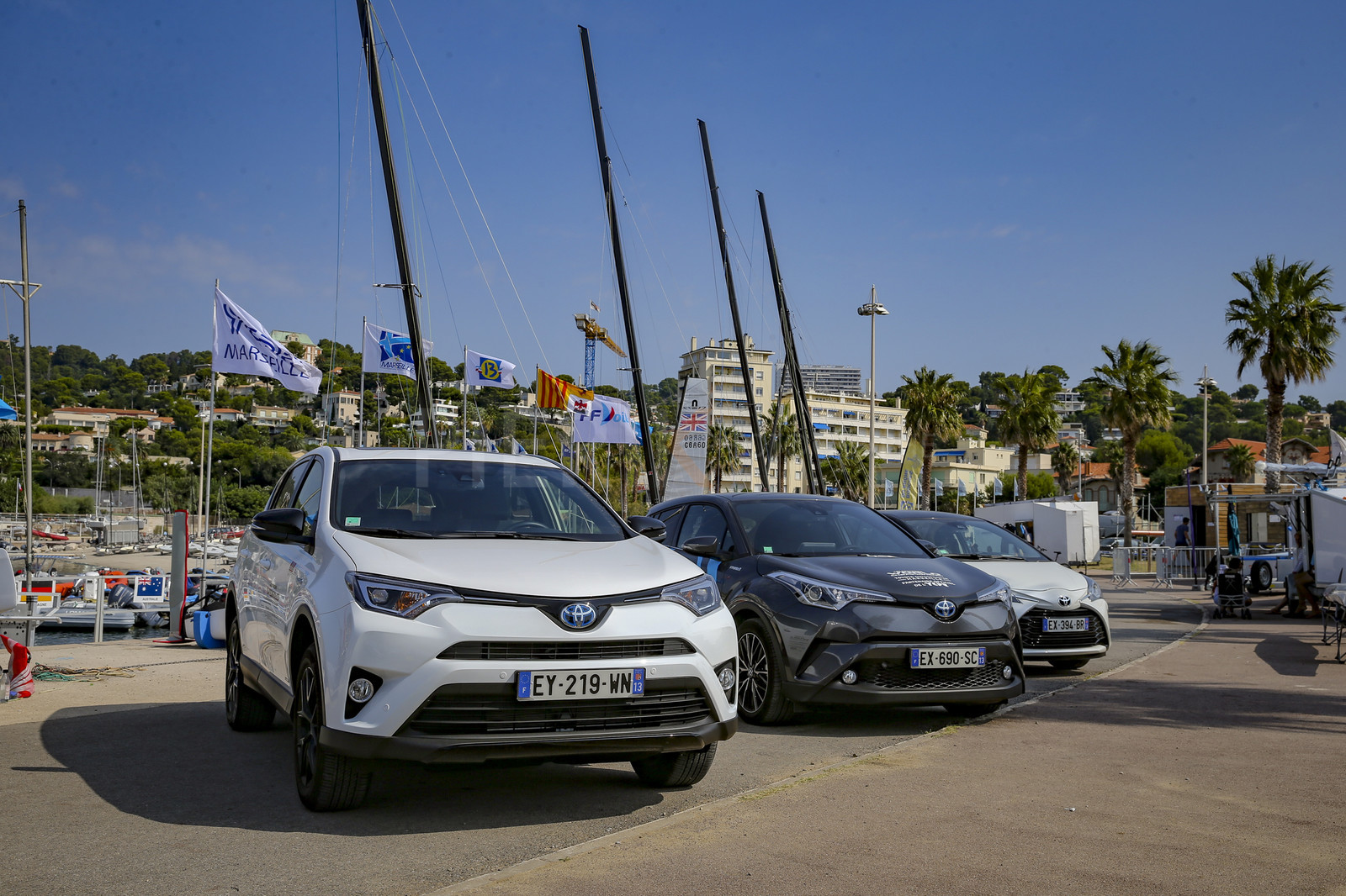 Marseilles France is hosting more than 200 sailors from 28 nations for the 2018 Junior Worl Championship of 49er, 49erFX and Nacra 17. Held from 28 august to 1st september 2018. © Pierick Jeannoutot