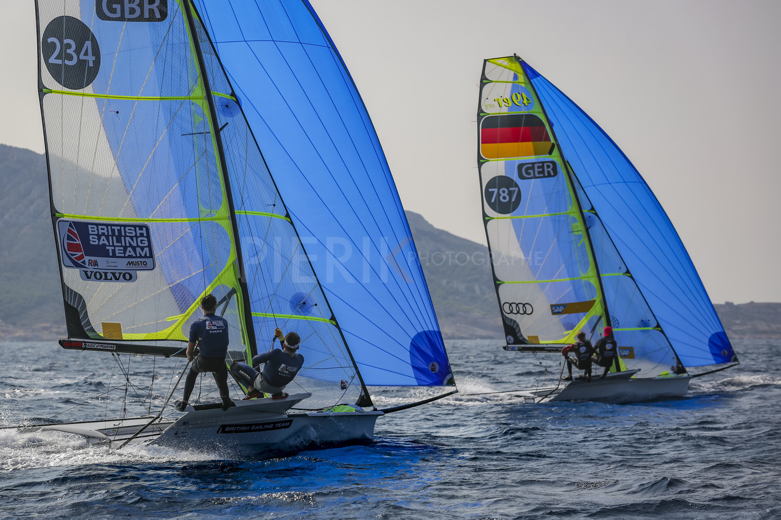 Marseille France is hosting more than 200 sailors from 28 nations for the 2018 Junior Worl Championship of 49er, 49erFX and Nacra 17. Held from 28 august to 1st september 2018. © Pierick Jeannoutot