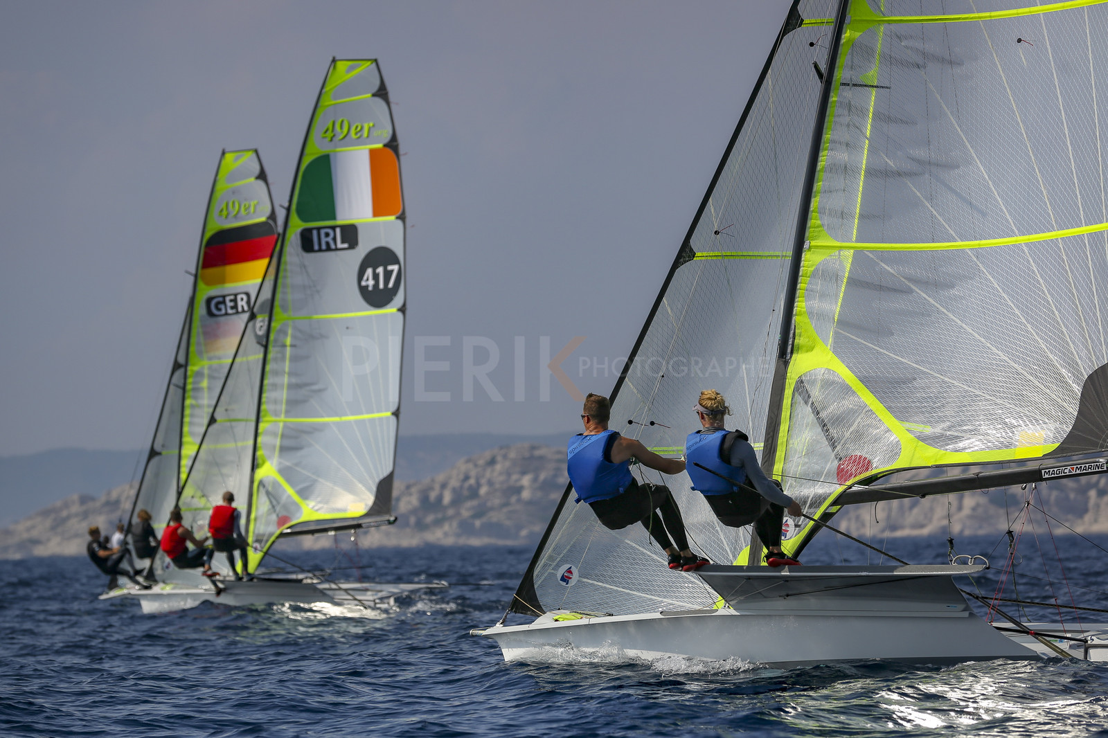 Marseilles France is hosting more than 200 sailors from 28 nations for the 2018 Junior Worl Championship of 49er, 49erFX and Nacra 17. Held from 28 august to 1st september 2018. © Pierick Jeannoutot